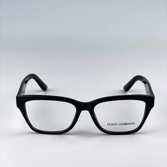 D&G DG3370 501 Eyeglasses Black Square Women - Picture 7 of 12